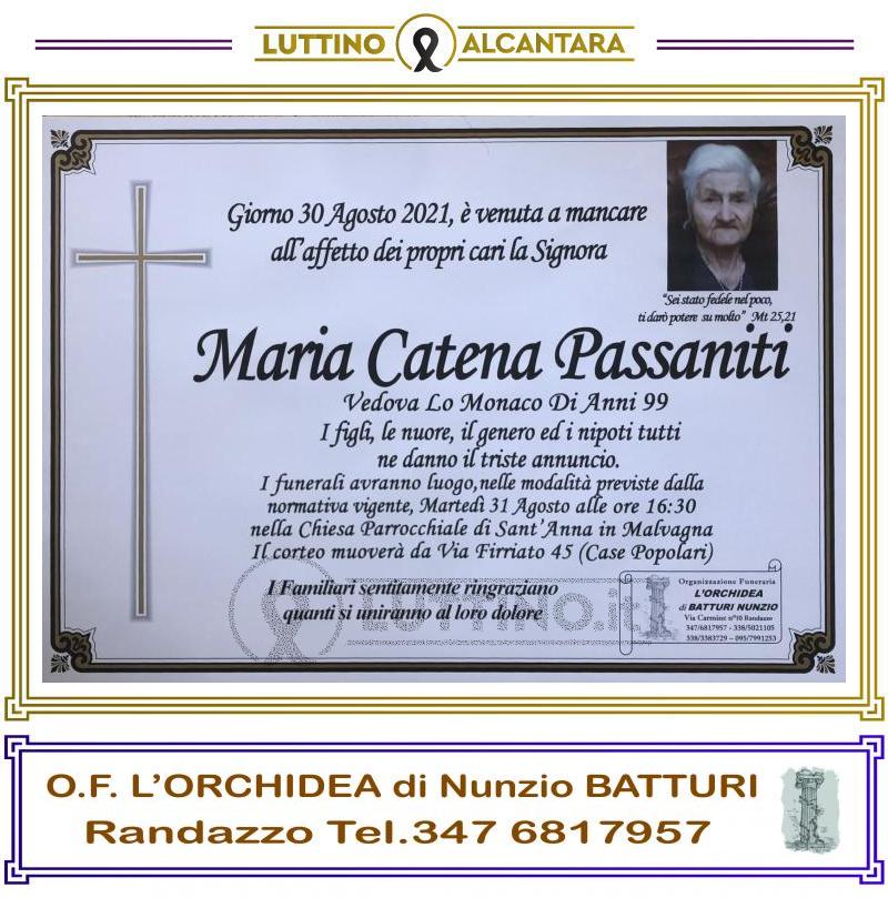 Maria Catena  Passaniti